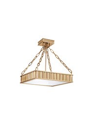 Middlebury Square 3-Light Semi Flush